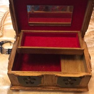 Very old music box jewelry box